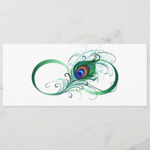 Infiniteitssymbool met Peacockdoether Menu