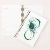 Infiniteitssymbool met Peacockdoether Planner (Display)