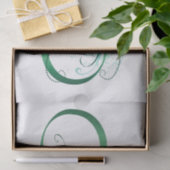 Infiniteitssymbool met Peacockdoether Tissuepapier (Geschenk)