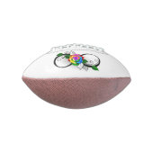 Infiniteitssymbool met regenboogRoos American Football (Gedraaid 90)