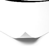 Infiniteitssymbool met regenboogRoos Perfect Poster (Hoek)