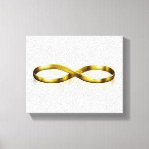 Infinity bruiloft canvas afdruk