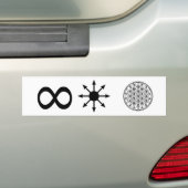 Infinity Chaos Life Bumpersticker (Op auto)