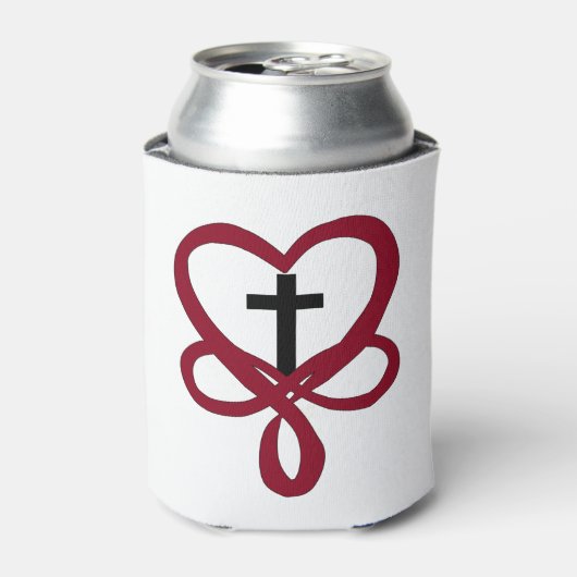 Infinity Christelijk Cross Blikjeskoeler (Blikje Voorkant)