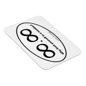 Infinity Dot Infinity Decal Magneet (Rechterzijde)