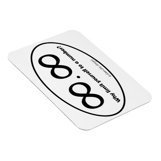 Infinity Dot Infinity Decal Magneet (Rechterzijde)