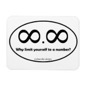 Infinity Dot Infinity Decal Magneet (Horizontaal)