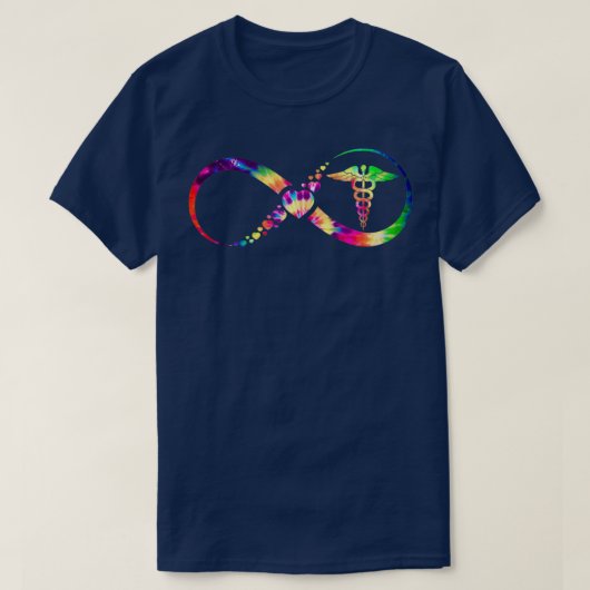 Infinity dye t-shirt (Design voorkant)
