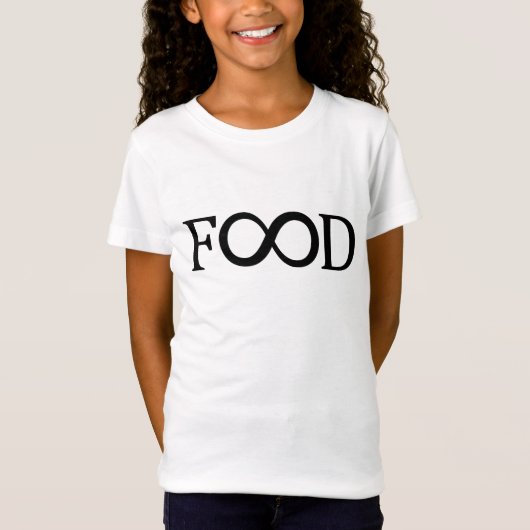 Infinity Food Girls T-Shirt (Voorkant)