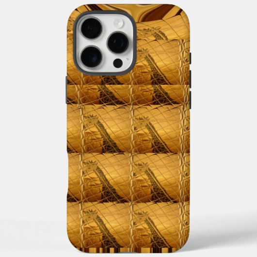 Infinity Golden Giraffe Animal Motif Art Print Case-Mate iPhone Case (Achterkant)