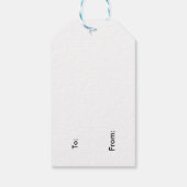 Infinity Heart Gift Labels Cadeaulabel (Achterkant)