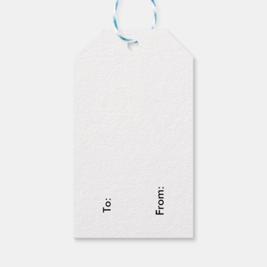 Infinity Heart Gift Labels Cadeaulabel (Achterkant)