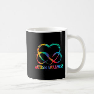 Infinity Heart Love Autism Awareness Neemt No Word Koffiemok