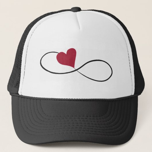 Infinity Heart Trucker Hat Pet (Voorkant)