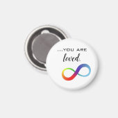 Infinity LGBTQ+ Pride Tas Magneet (Voorkant / Achterkant)