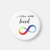 Infinity LGBTQ+ Pride Tas Magneet (Voorkant)
