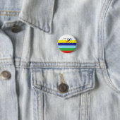 Infinity LGBTQ+ Pride Tas Ronde Button 3,2 Cm (In situ)