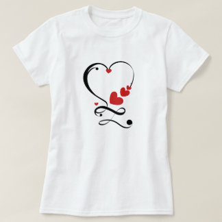 Infinity Love Heart T-shirt