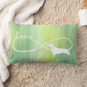 Infinity Love Lemniscate Korthaar Teckel 2 Kussen