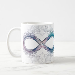 Infinity Love Mandala Classic Mug - Symbo intempor
