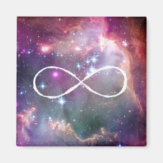 Infinity lus en galaxy ruimte hipster achtergrond magneet