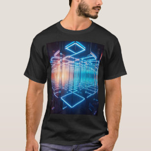 Infinity Mirrors Mesmerizing Art Design Dieptespie T-shirt