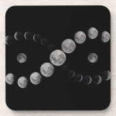 Infinity moon phase onderzetter sets (Voorkant)