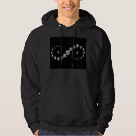 Infinity Moon-symbool mannen hoodie