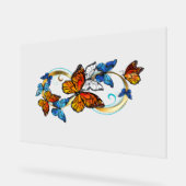Infinity of Monarch Butterflies (Angle)