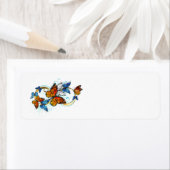 Infinity of Monarch Butterflies Etiket (Insitu)