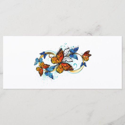 Infinity of Monarch Butterflies Menu (Voorkant)