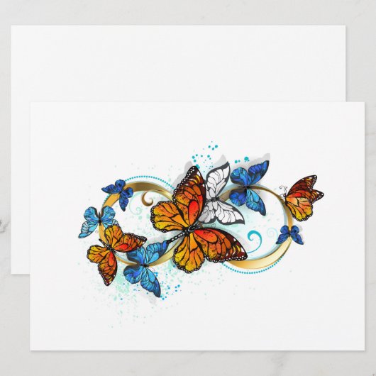 Infinity of Monarch Butterflies Programma (Voorkant / Achterkant)