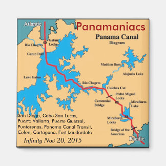 Infinity Panamaniacs koelkastmagneet Magneet