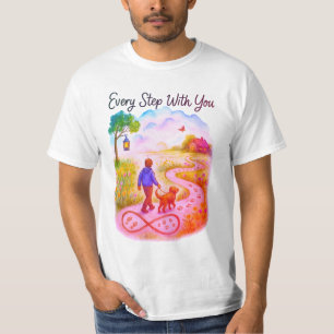 Infinity Paw drukt de reis van de dierenliefhebbe T-shirt