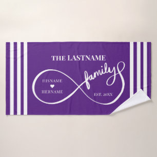 Infinity Personalized Family Name and Est. Date