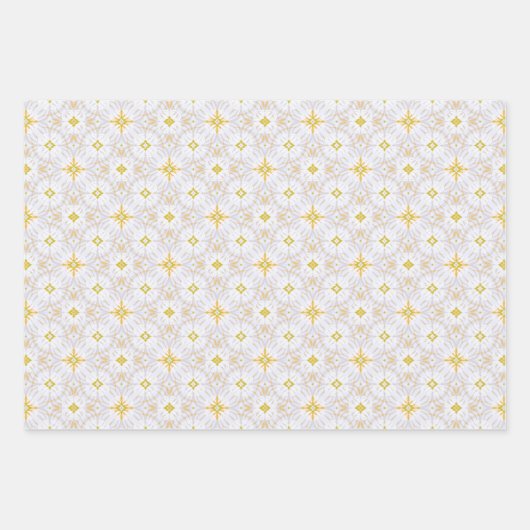 Infinity Star White Cloud Set van inpakpapier (Voorkant 2)