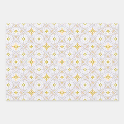 Infinity Star White Cloud Set van inpakpapier (Voorkant)