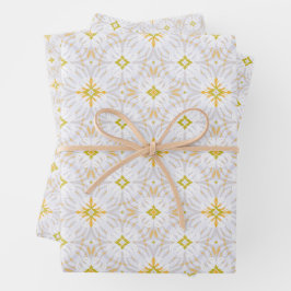 Infinity Star White Cloud Set van inpakpapier Vel