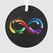 Infinity symbol of rainbow comets (dos)