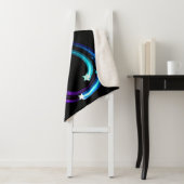 Infinity symbol of rainbow comets sherpa deken (In situ)