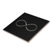 Infinity symbool | Geek Tegeltje (Zijkant)
