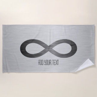 Infinity symbool op Faux Metal Texture by STaylor Strandlaken