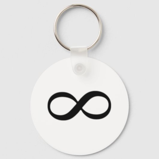 Infinity symbool sleutelhanger (Voorkant)