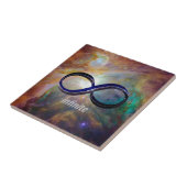 Infinity symbool tegeltje (Zijkant)