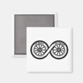 Infinity Two Wheels Freedom Magneet (Voorkant / Achterkant)