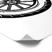 Infinity Two Wheels Freedom Poster (Hoek)