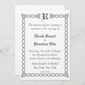 Infinity Wedding Uitnodiging (Voorkant / Achterkant)