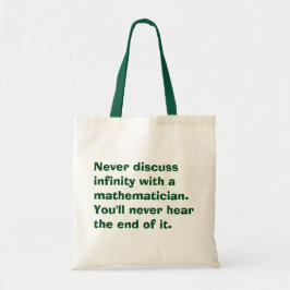 Infinity Wiskunde Canvas tas