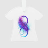 Infinity with purple feather (dos)
