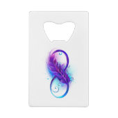 Infinity with purple feather (Dos)